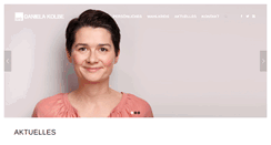 Desktop Screenshot of daniela-kolbe.de